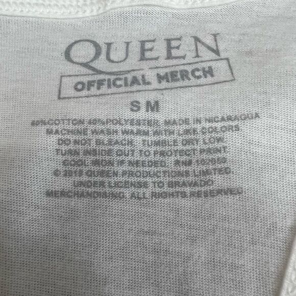 Queen Official Merch Band Tee Concert Women's Racer Back Tank Top Size Small - Picture 4 of 11